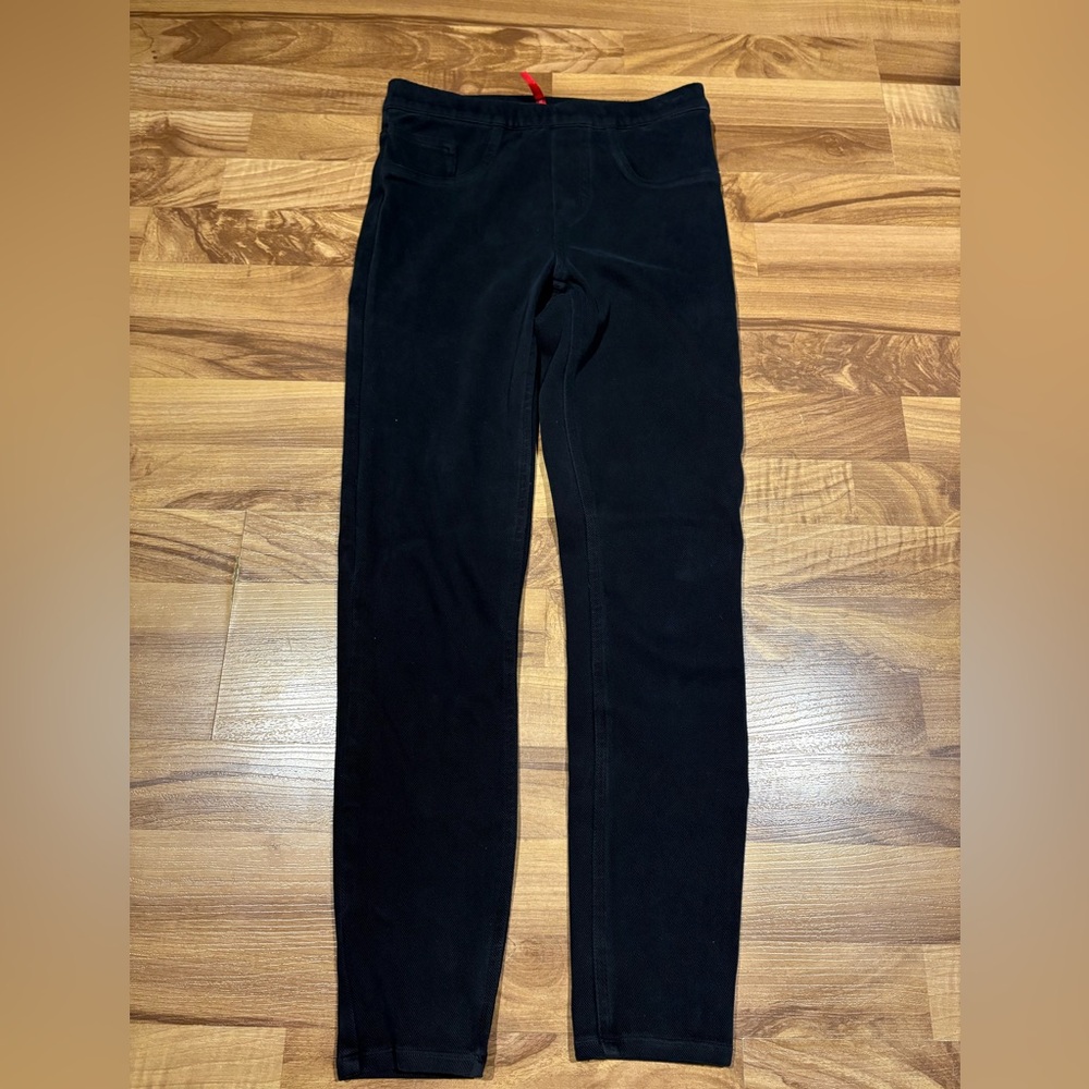 Spanx Jeanish Legging Pant Stretchy Black Size Small